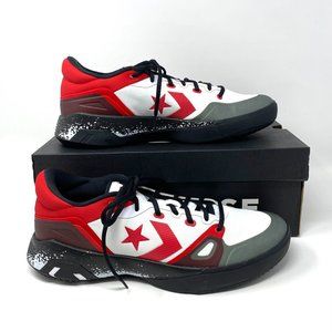 Converse G4 Rivals Low Canvas White Red Sneaker Men's Size 12 13 168919C